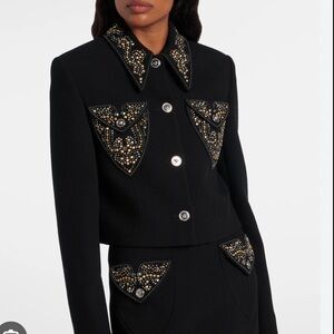 Embellished Black Suit